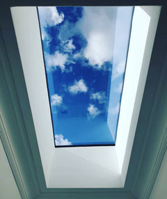 Flat skylight 1000 x 1000
